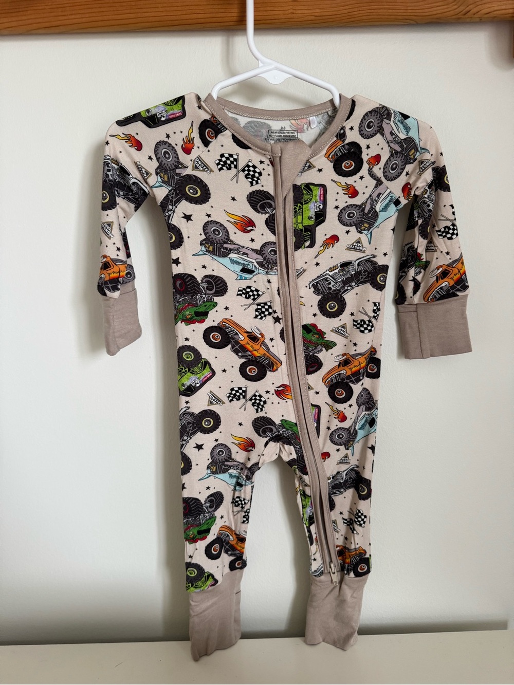 Monster Truck Bamboo Pajamas